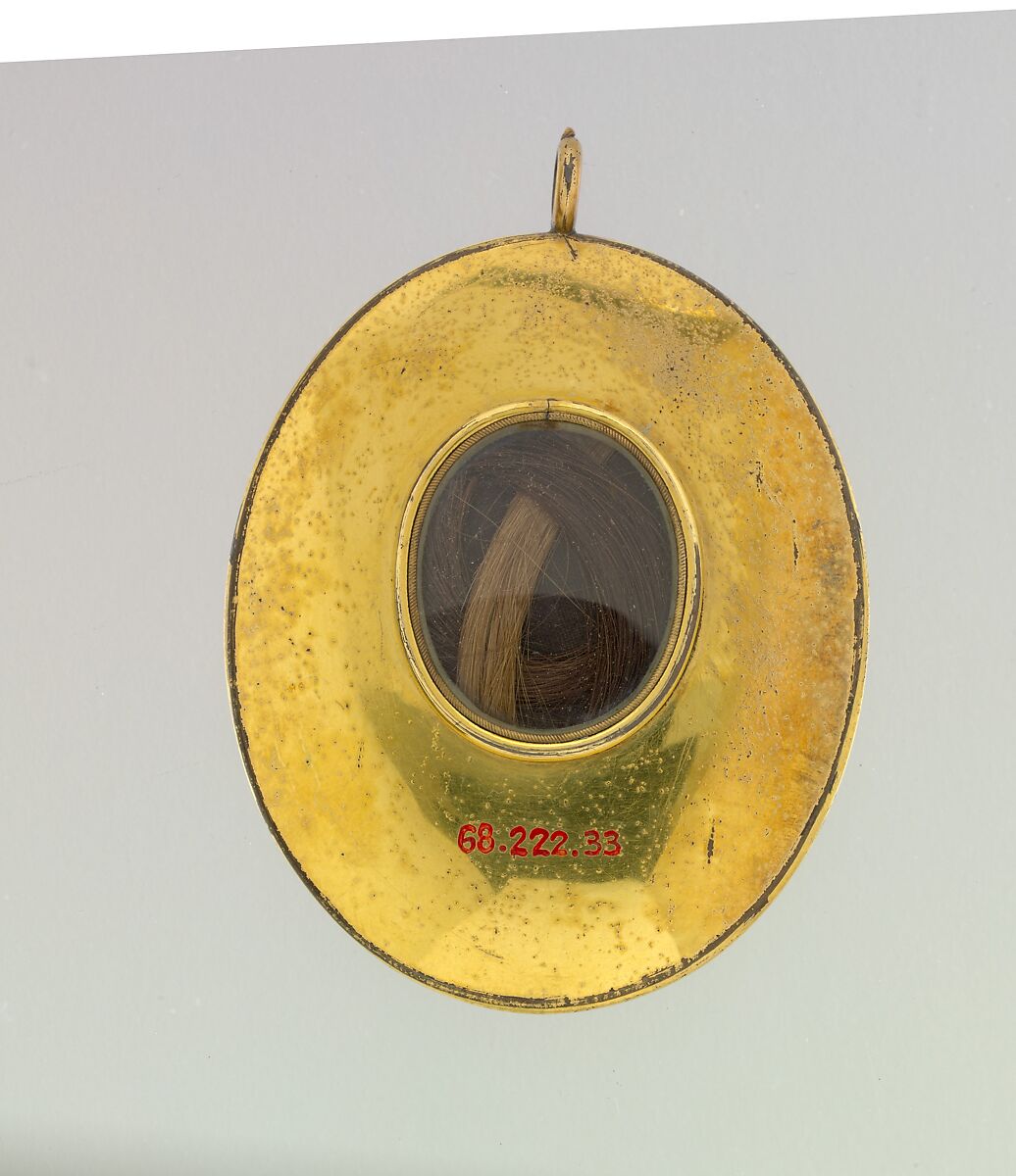 Portrait of a Lady, Moses B. Russell (ca. 1810–1884), Watercolor on ivory, American