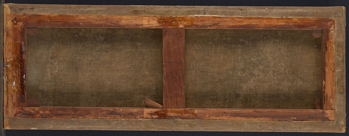 The Bridge, Albert Pinkham Ryder (American, New Bedford, Massachusetts 1847–1917 Elmhurst, New York), Oil on gilt leather, American