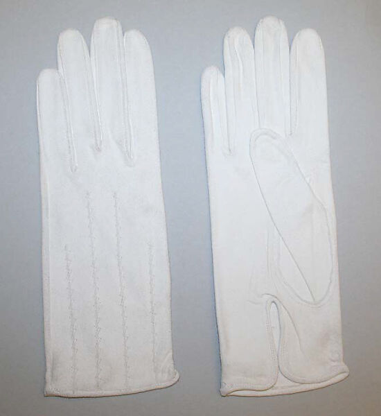 Gloves, Trimingham&#39;s (British, founded 1842, active Bermuda), leather, British 