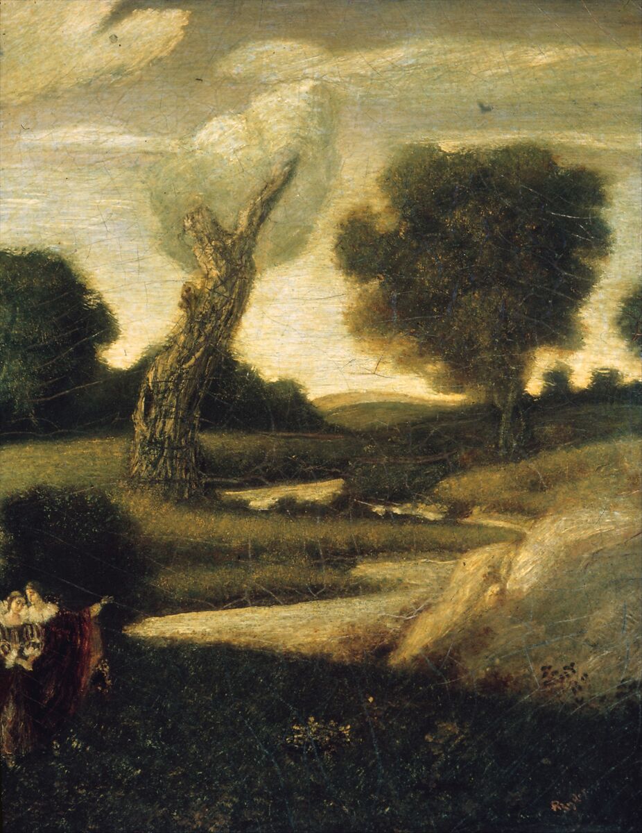 The Forest of Arden, Albert Pinkham Ryder (American, New Bedford, Massachusetts 1847–1917 Elmhurst, New York), Oil on canvas, American