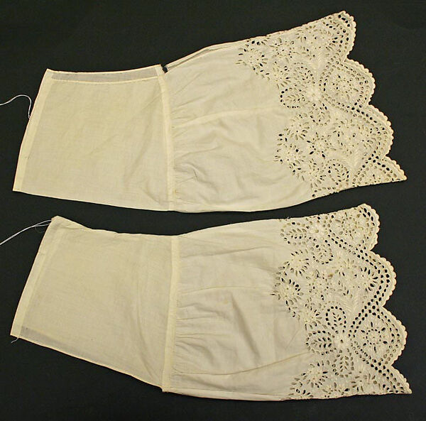 Undersleeves, [no medium available], American or European 