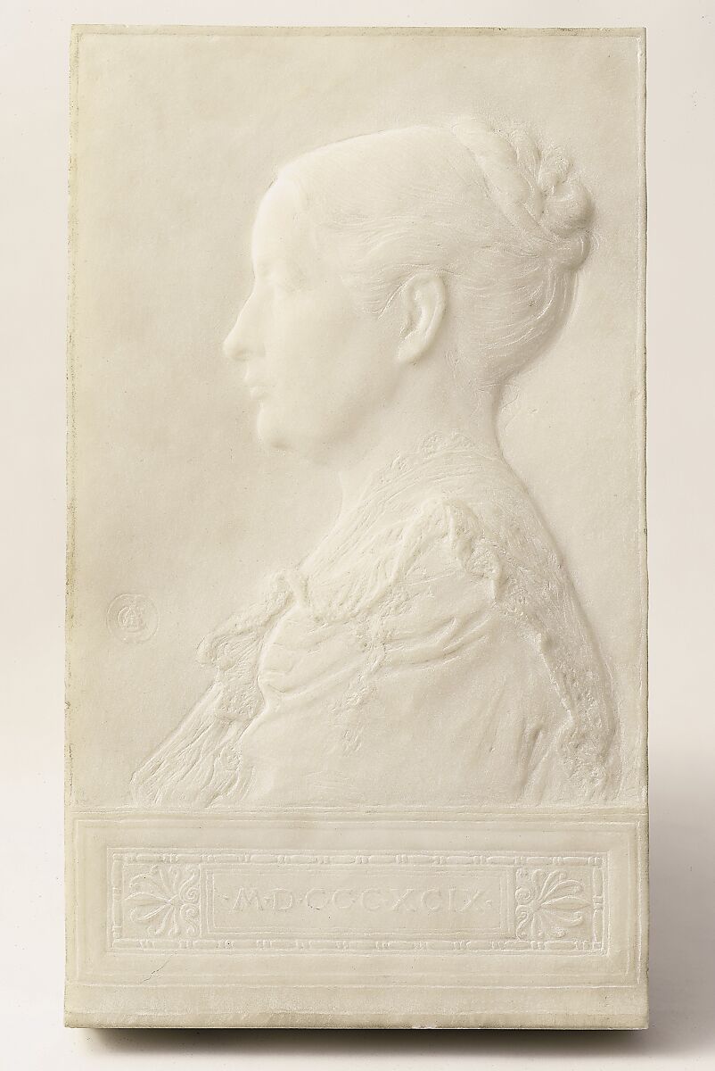 Josephine Shaw Lowell, Augustus Saint-Gaudens (American, Dublin 1848–1907 Cornish, New Hampshire), Marble, American