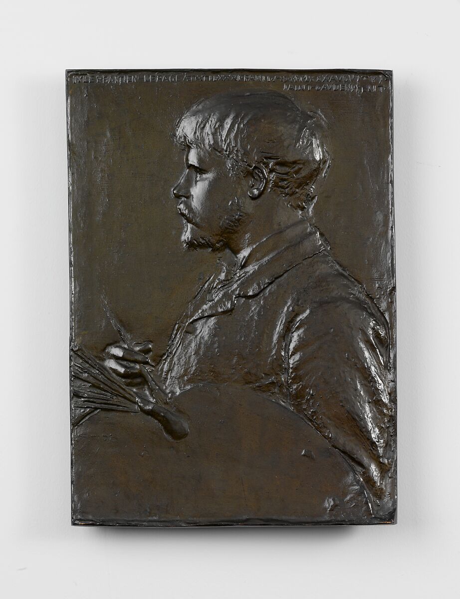 Jules Bastien-Lepage, Augustus Saint-Gaudens (American, Dublin 1848–1907 Cornish, New Hampshire), Bronze, American 