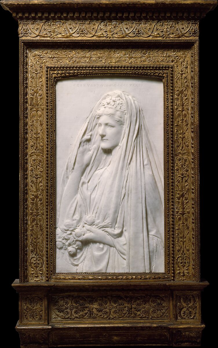 Bessie Springs Smith White (Mrs. Stanford White), Augustus Saint-Gaudens (American, Dublin 1848–1907 Cornish, New Hampshire), Marble, American