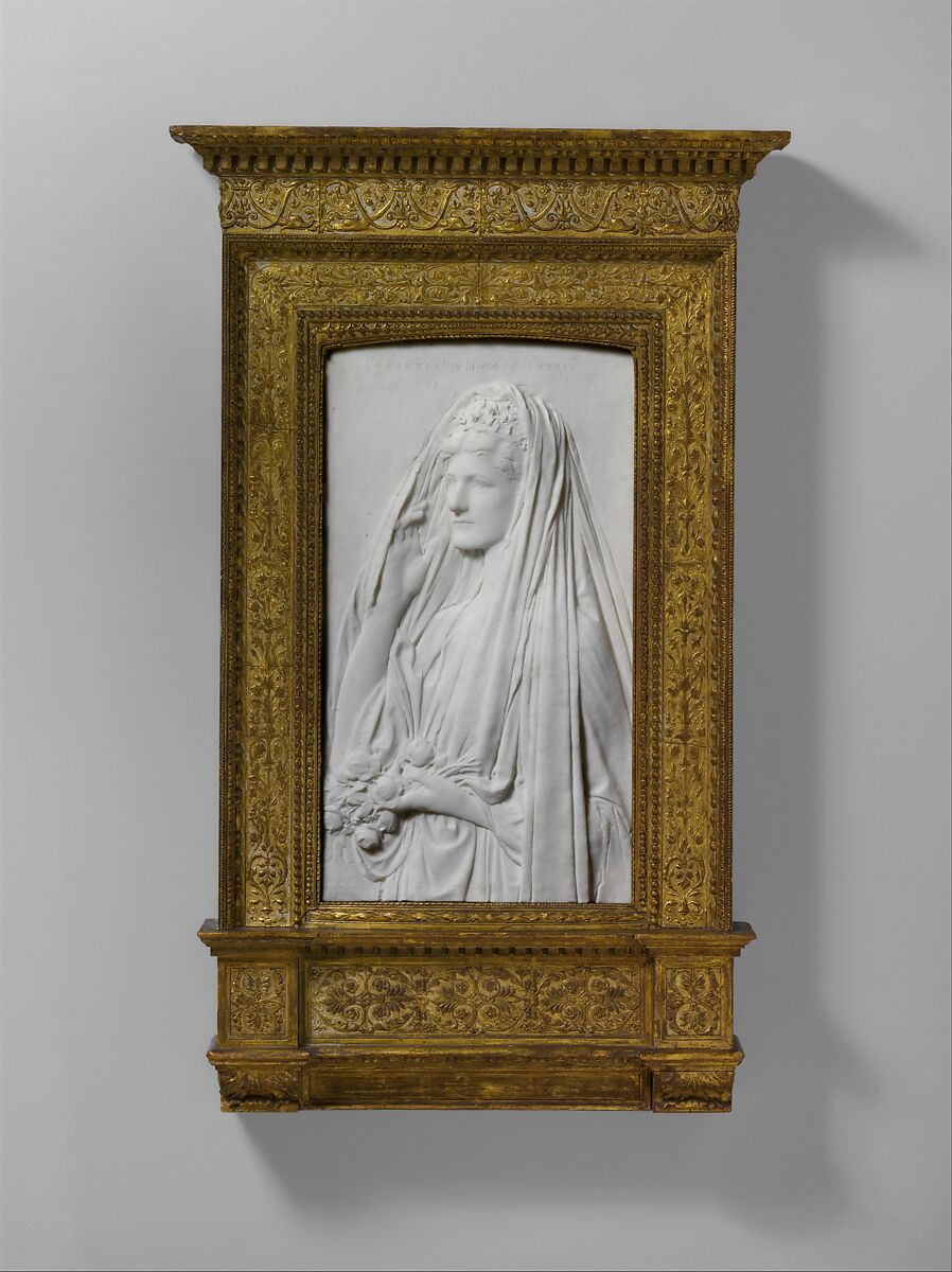 Mrs. Stanford White (Bessie Springs Smith), Augustus Saint-Gaudens (American, Dublin 1848–1907 Cornish, New Hampshire), Marble, American 
