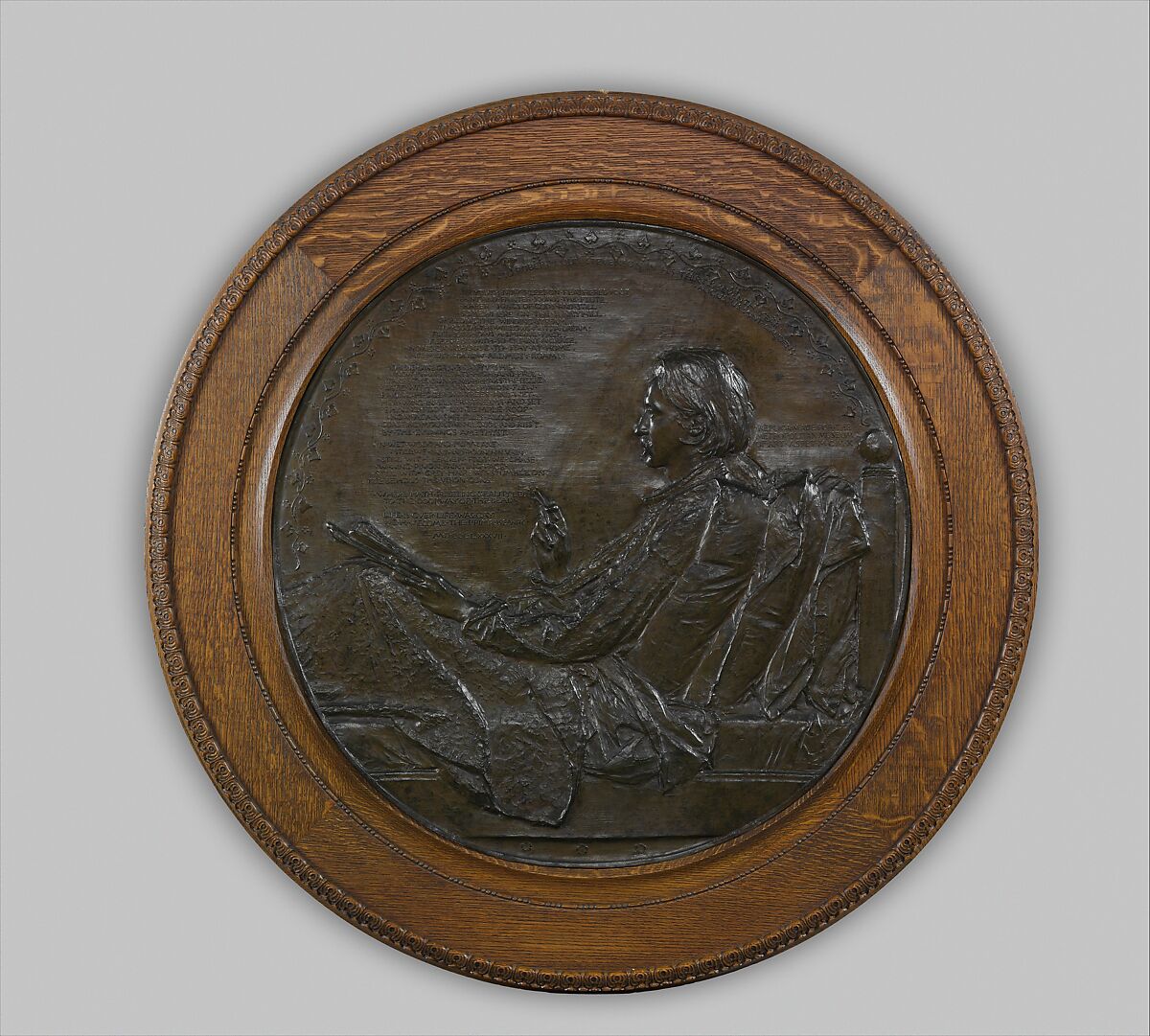 Robert Louis Stevenson, Augustus Saint-Gaudens (American, Dublin 1848–1907 Cornish, New Hampshire), Bronze, American 