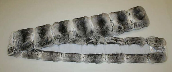 Accessory set, Princeton Process, Inc., chinchilla fur, American
