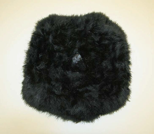 Accessory set, feathers, silk, American or European