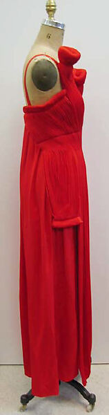 Dress, Yohji Yamamoto (Japanese, born Tokyo, 1943), silk, Japanese