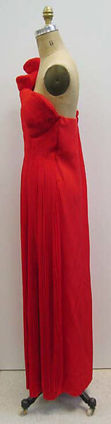 Dress, Yohji Yamamoto (Japanese, born Tokyo, 1943), silk, Japanese