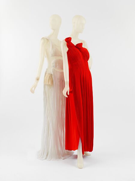 Dress, Yohji Yamamoto (Japanese, born Tokyo, 1943), silk, Japanese