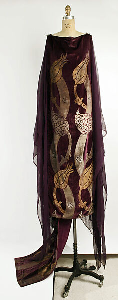 "Theodosia", Gallenga (Italian, 1918–1974), silk, glass, probably Italian