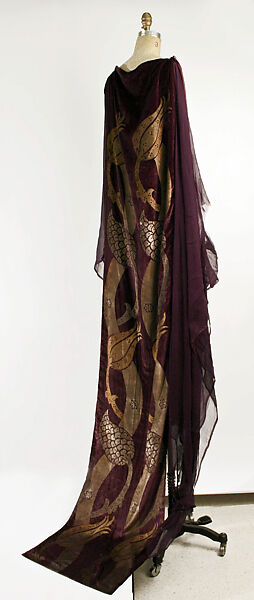 "Theodosia", Gallenga (Italian, 1918–1974), silk, glass, probably Italian