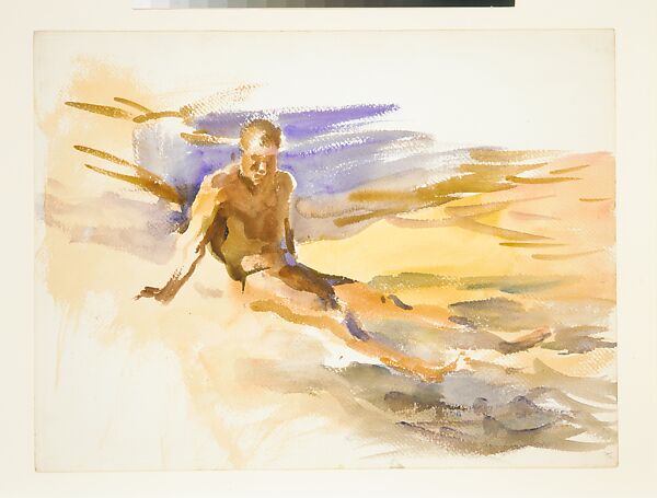 John Singer Sargent | Bather, Florida | American | The Metropolitan Museum of Art