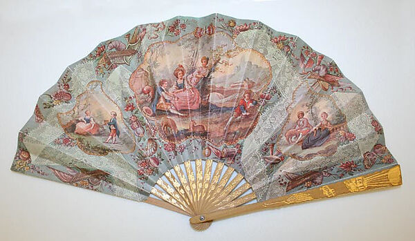 Fan, paper, American or European 