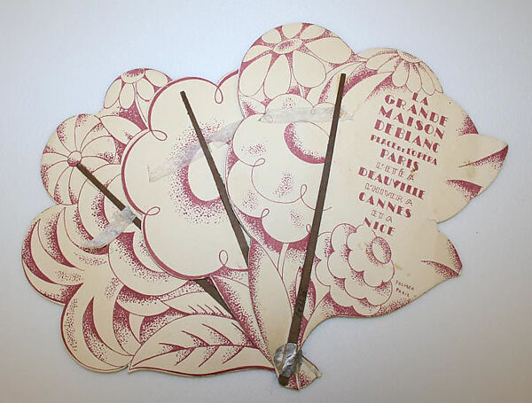Fan, paper, American or European