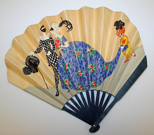 Fan, paper, American or European 