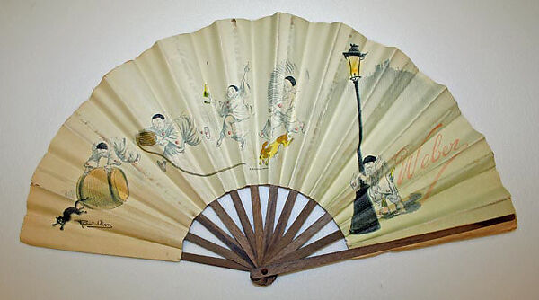 Fan, paper, American or European 