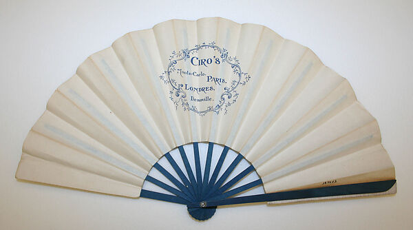 Fan, paper, American or European