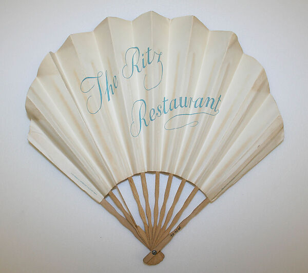 Fan, paper, American or European