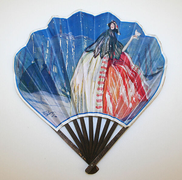 Fan, paper, American or European