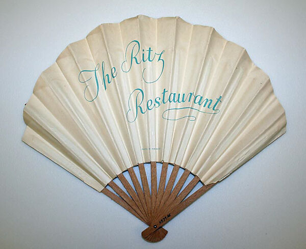 Fan, paper, American or European