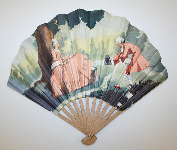 Fan, paper, American or European 
