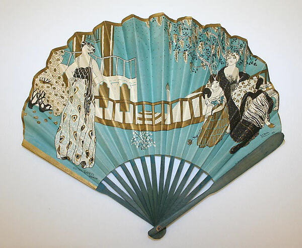 Fan, paper, American or European 