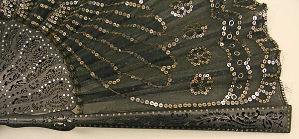 Fan, B. Altman &amp; Co. (American, 1865–1990), metal, wood, cardboard, American