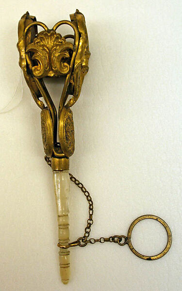 Bouquet holder, metal, European