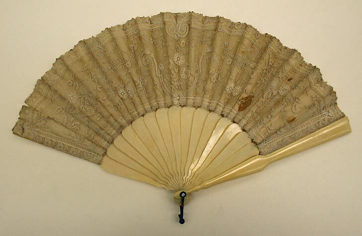 Fan, ivory, American 