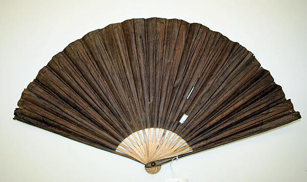 Fan, paper, wood, Japanese 