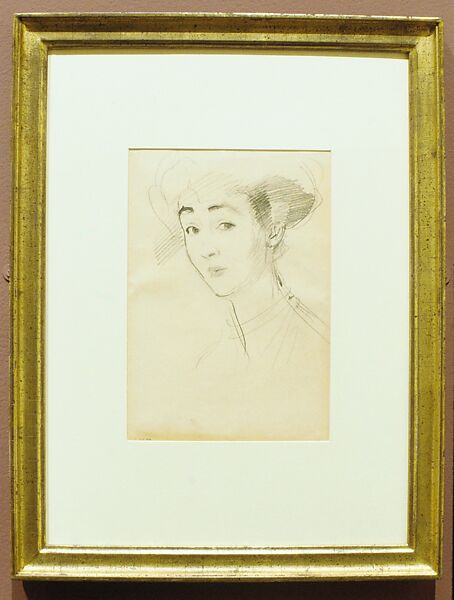 Duchess of Marlborough (Consuelo Vanderbilt), John Singer Sargent (American, Florence 1856–1925 London), Graphite on white wove paper, American