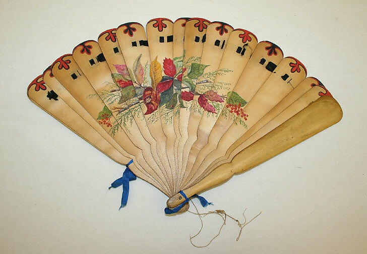 Fan, wood, French 