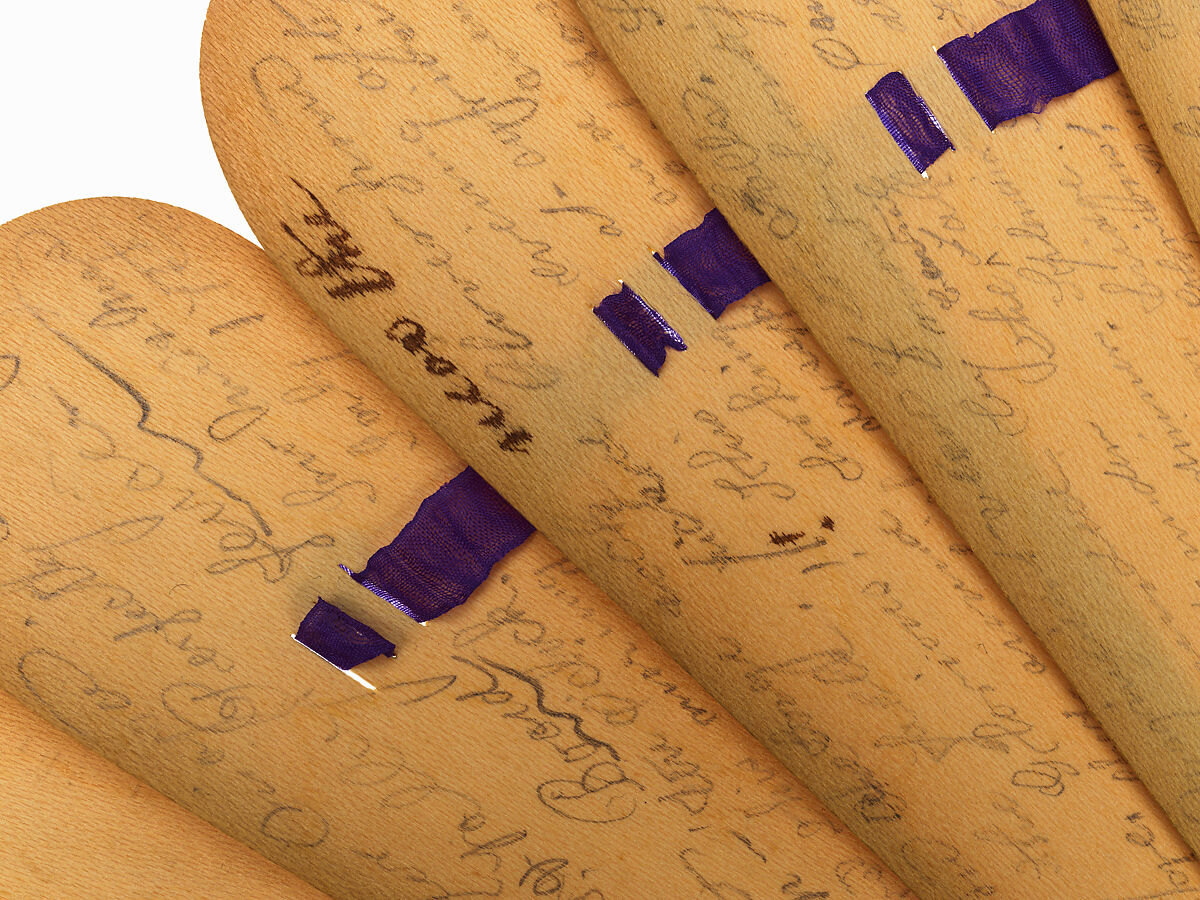 Fan, wood (cottonwood), American