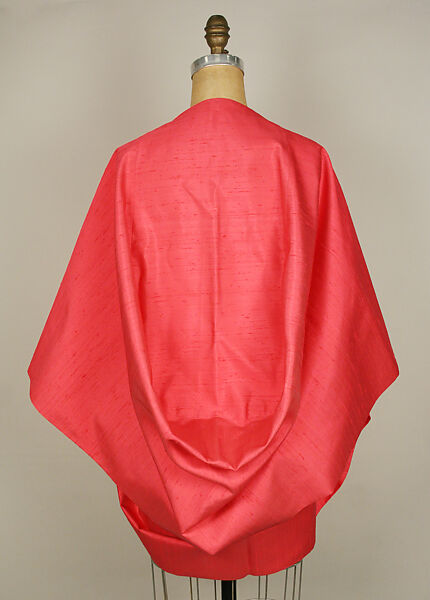 Evening wrap, House of Balenciaga (French, founded 1937), silk, French