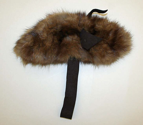 Accessory set, fur, wool, American 