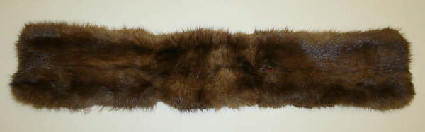 Accessory set, fur, wool, American