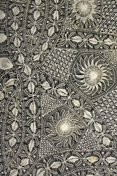 Mantilla, cotton, Paraguayan