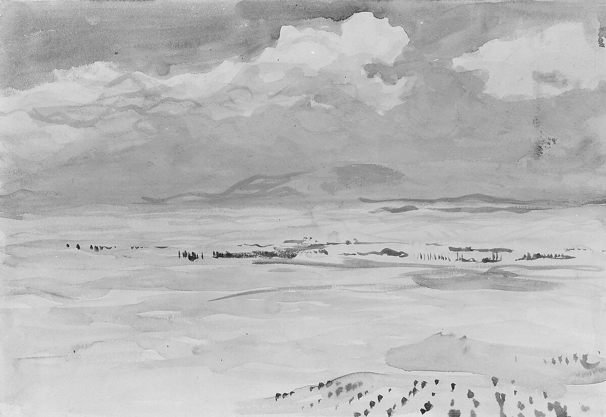 From Ávila, John Singer Sargent (American, Florence 1856–1925 London), Watercolor and gouache on white wove paper, American