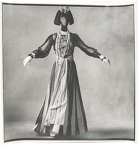 Irving Penn  Woman in Chicken Hat (Lisa Fonssagrives-Penn), New