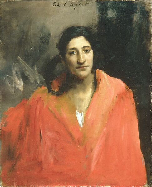 Spanish Roma Woman, John Singer Sargent (American, Florence 1856–1925 London), Oil on canvas, American 