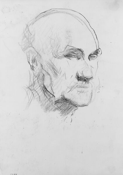 Hercules Brabazon Brabazon, John Singer Sargent (American, Florence 1856–1925 London), Graphite on off-white wove paper, American 