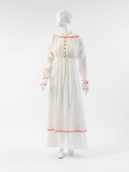 "Rosière", Paul Poiret (French, Paris 1879–1944 Paris), linen, French