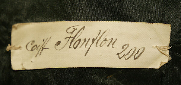 Flonflon, Paul Poiret (French, Paris 1879–1944 Paris), silk, metallic thread, feathers, French