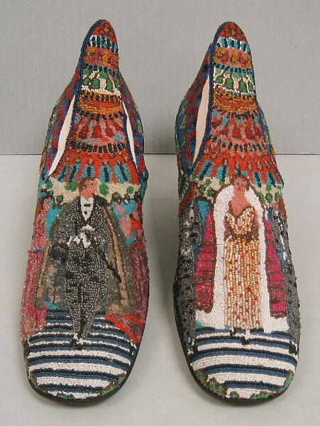 "Le Bal", Paul Poiret (French, Paris 1879–1944 Paris), a, b) silk, glass, leather, French