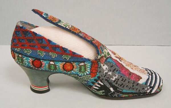 "Le Bal", Paul Poiret (French, Paris 1879–1944 Paris), a, b) silk, glass, leather, French