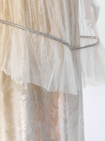 "Théâtre des Champs-Élysées", Paul Poiret (French, Paris 1879–1944 Paris), a,c-e) silk, rhinestones; b) silk; f, g) silk, leather, French