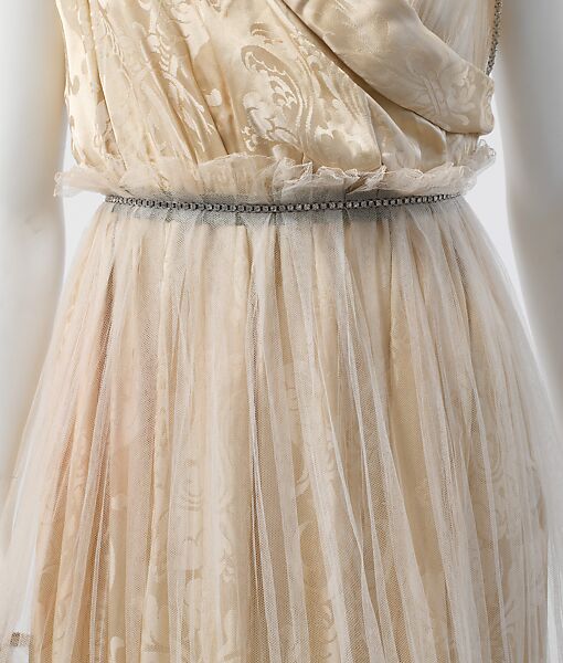 "Théâtre des Champs-Élysées", Paul Poiret (French, Paris 1879–1944 Paris), a,c-e) silk, rhinestones; b) silk; f, g) silk, leather, French