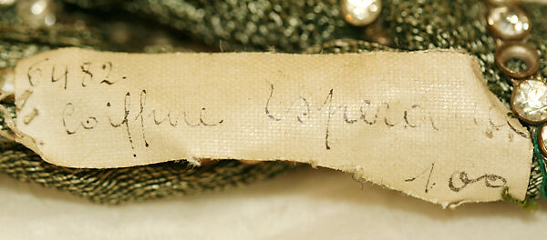 "Théâtre des Champs-Élysées", Paul Poiret (French, Paris 1879–1944 Paris), a,c-e) silk, rhinestones; b) silk; f, g) silk, leather, French